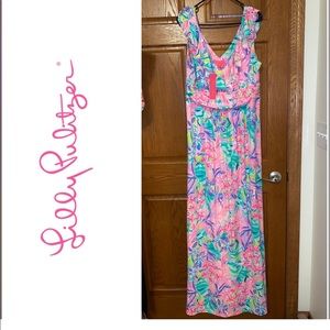 NWT Lilly Pulitzer XL Mirella Maxi Dress